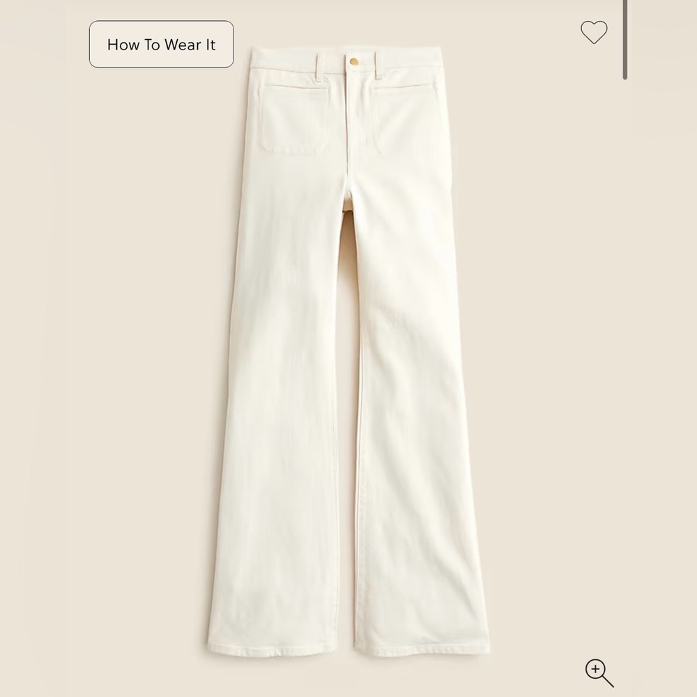JCrew Vintage Flare Jean NWT size 29 - Picture 4 of 9